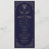 Feier Hochzeitsfeier Tarot-Programmstars Programm (Vorderseite)