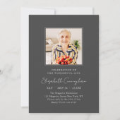 Feier ihres wunderbaren Lebens Moderne Gedenkstätt Einladung (Vorderseite)