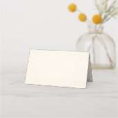 Feier im Herrenhaus Custom Folded Platzkarte (Rückseite)