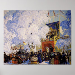 Feier in der Stadt "Fairy" Poster