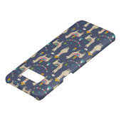 Feier-Lama-Muster Case-Mate Samsung Galaxy Hülle (Unterseite)
