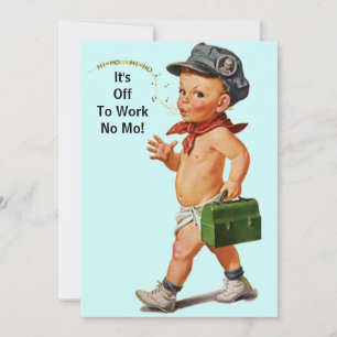 Feier mit Fun Retro-Rente-Party Einladung