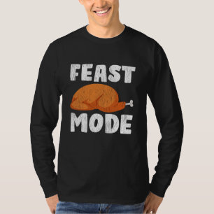 Feier-Modus An Familie Kinder passendes Erntedankf T-Shirt