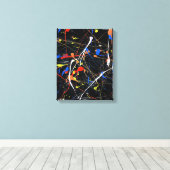 Feier Nr. 3 Leinwanddruck (Insitu (Holzboden))