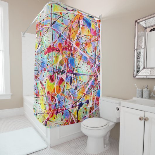 Feier Nr. 4 Duschvorhang (Beispiel)