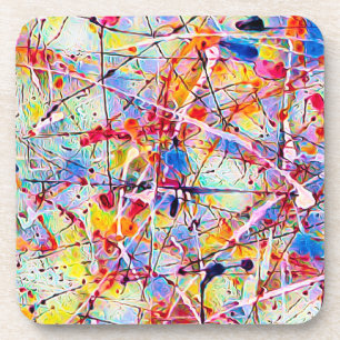 Feier Nr. 4 Getränkekarte Getränkeuntersetzer