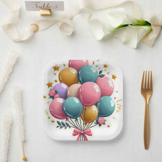 FEIER PAPPTELLER (Hochzeit)