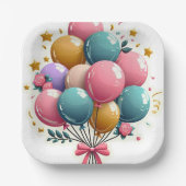 FEIER PAPPTELLER (Vorderseite)