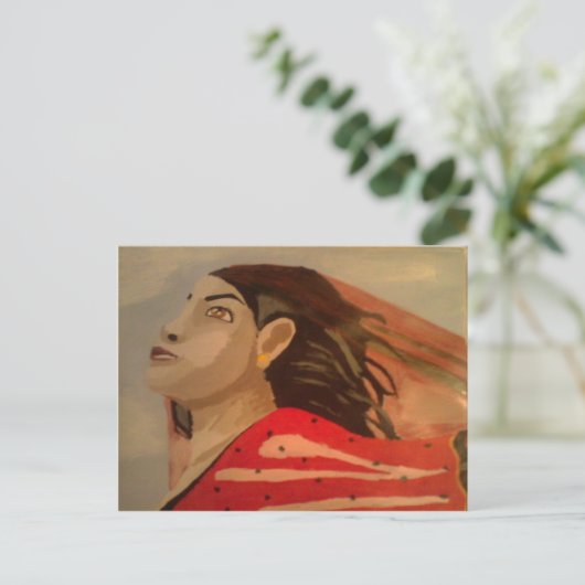 Feier Postkarte (Stehend Vorderseite)