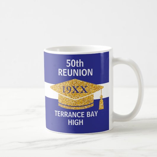 Feier! Spaß Wiedersehen School färbt Kaffee Tasse (Rechts)