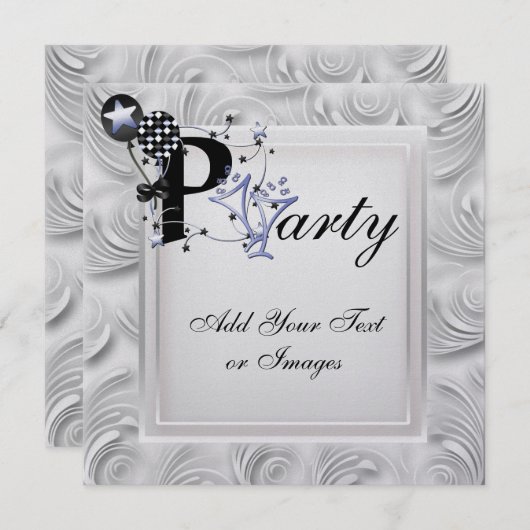 Feier! - SRF Einladung (Vorne/Hinten)