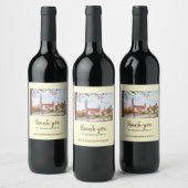 Feier Ulm Minster Deutschland Farida Greenfield Weinetikett (Flaschen)