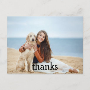 Feier Vielen Dank Foto Postkarte