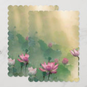 Feier von [Besetzung] Einladung (Vorne/Hinten)