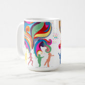 Feier von KinderTasse 2 Kaffeetasse (Vorderseite Links)