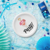 Feier! Wasserfarbe Llama Pappteller (Party)