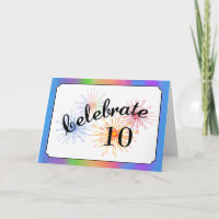 Feier zum 10. Jahrestag