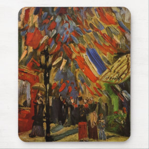 Feier zum 14. Juli in Paris von Vincent van Gogh Mousepad