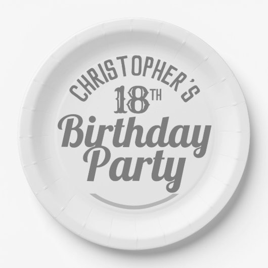 Feier zum 18. Geburtstag der Teller (Vorderseite)