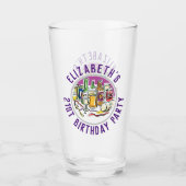 Feier zum 21. Geburtstag Glas (Vorderseite)