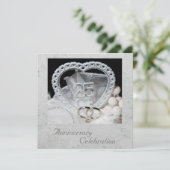 Feier zum 25. Jahrestag Einladung (Stehend Vorderseite)