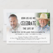 Feier zum 3. Foto Einladung (Vorderseite)