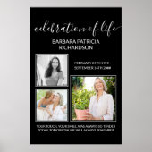 Feier zum 3. Foto und Gedenkverse Poster (Vorne)