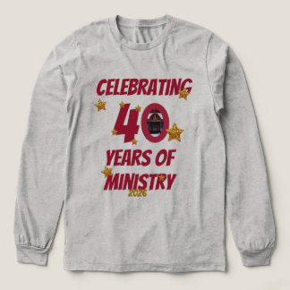 Feier zum 40-jährigen Jubiläum Tri-Blend Shirt