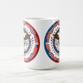 Feier zum 4. Juli Kaffeetasse (Mittel)