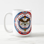 Feier zum 4. Juli Kaffeetasse (Links)