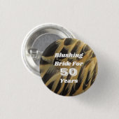 Feier zum 50. Jubiläum des Feather Milestone Button (Vorne & Hinten)