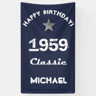 Feier zum 60. Geburtstag 1959 Classic Banner