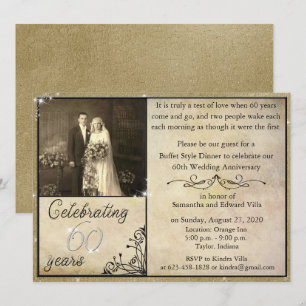 Feier zum 60. Jubiläum Einladung