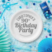 Feier zum 90. Geburtstag Pappteller (Party)