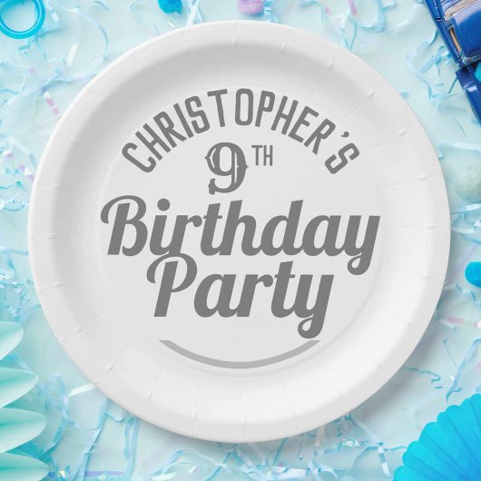 Feier zum 9. Geburtstag der Teller