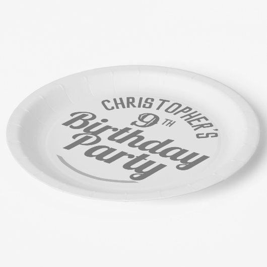 Feier zum 9. Geburtstag der Teller (Schrägansicht)