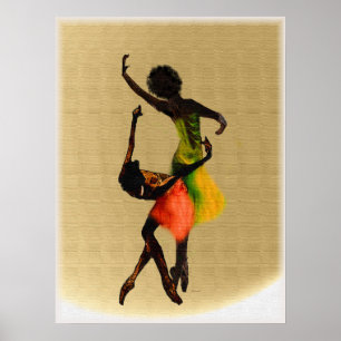 Feier zum afrikanischen Erbe Poster