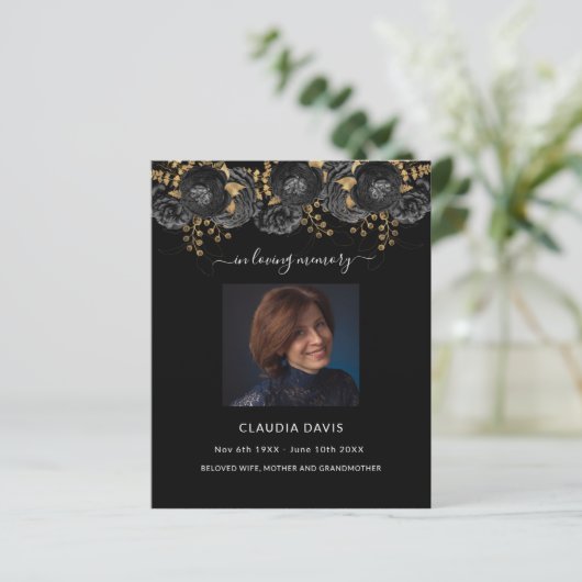 Feier zum Foto der Beerdigung (Stehend Vorderseite)