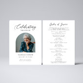 Feier zum Foto der Lebensbeerdigung Programm