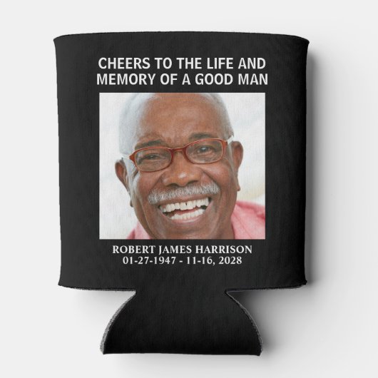 Feier zum Foto des Gedenkens an das Leben Dosenkühler (Rückseite)