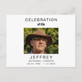 Feier zum Foto Postkarte (Vorderseite)