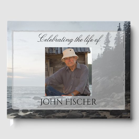 Feier zum Gedenken an die Lebensküste Gästebuch (Vorderseite)