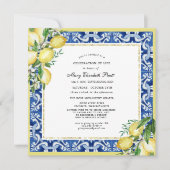 Feier zum Gedenktag Lemon Platz Einladung (Vorderseite)