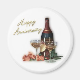 Feier zum glücklichen Jahrestag Magnet