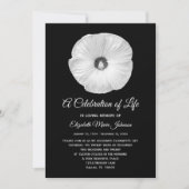 Feier zum Hibiskus des Lebens Einladung (Vorderseite)