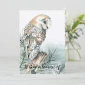 Feier zum Lebenstall Einladung (Stehend Vorderseite)