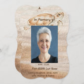 Feier zum Service Beach Sea Turtle Einladung (Vorne/Hinten)