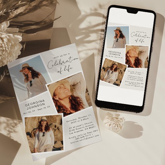 Feier zum Snapshot-Foto Einladung