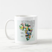 Feier zum Thema "Afrika in Flags Design" Kaffeetasse (Links)