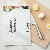 Feier zum Thema "Afrika in Flags Design" Küchentuch (Viertel Falte)